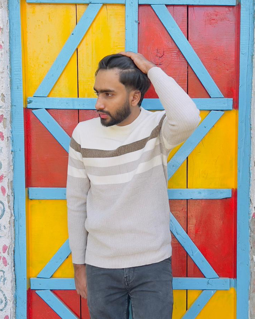 Cream Signature Sweater